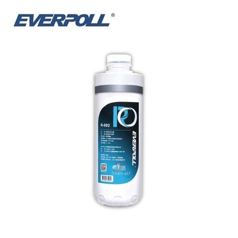 EVERPOLL 愛科濾淨 【南紡購物中心】 RO900專用第二道高效抗污RO膜濾芯 R-002