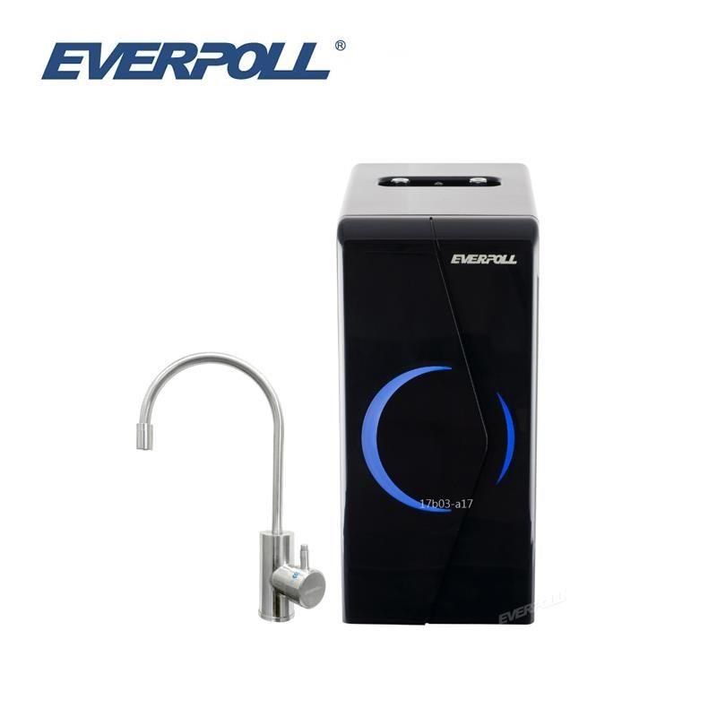 EVERPOLL 愛科濾淨 【南紡購物中心】 廚下型冷熱雙溫無壓飲水機 EP-168 搭配不鏽鋼雙溫龍頭 