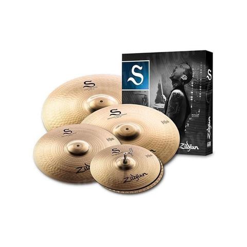 ZILDJIAN 【南紡購物中心】 銅鈸  S390 S系列 S FAMILY PERFORMER CYMBAL PACK 套鈸 