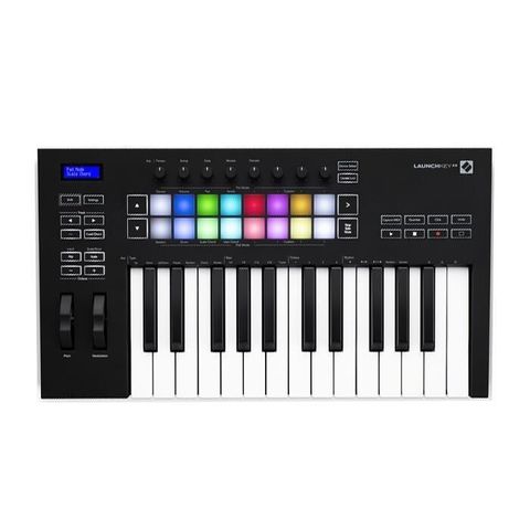 Novation 【南紡購物中心】 25鍵主控鍵盤  LaunchKey 25 MK3 控制鍵盤 MIDI鍵盤控制器 