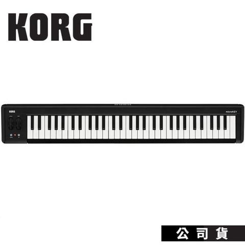 【南紡購物中心】MIDI鍵盤控制器 KORG microkey2 61 USB版 主控鍵盤 micro key
