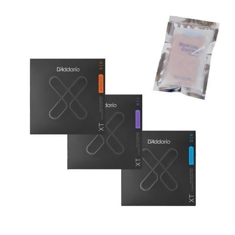 D'Addario 【南紡購物中心】 木吉他弦  XTABR XT系列 黃銅包覆 民謠吉他弦(三套組送除濕包)&nbsp;