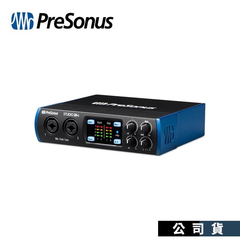 錄音介面PreSonus Studio 26C 2x4USB 2進4出- PChome 24h購物