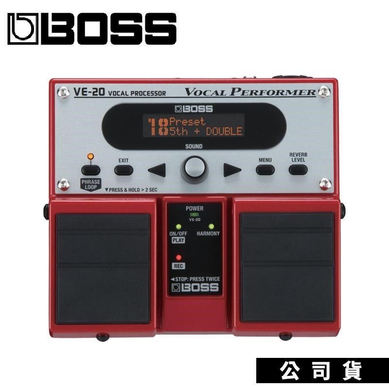 人聲效果器BOSS VE-20 Vocal 唱歌效果器- PChome 24h購物
