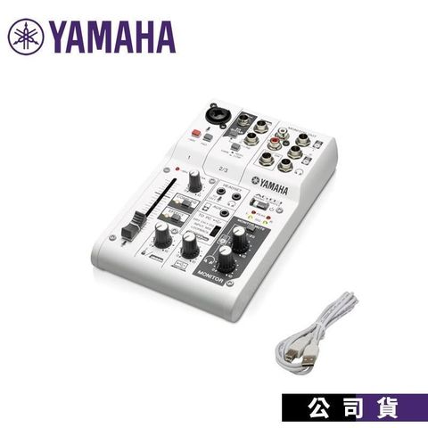 【南紡購物中心】YAMAHA AG03 混音機 錄音介面 線上串流 混音座 Mixer
