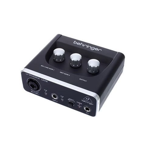 Behringer 【南紡購物中心】 錄音介面  U-Phoria UM2 USB 內建48V幻象 錄音卡