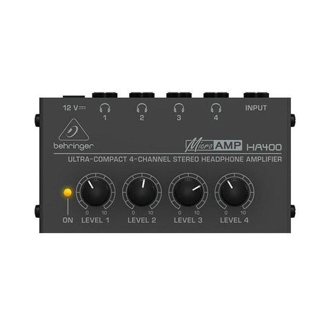 Behringer 【南紡購物中心】 耳朵牌  HA400 耳機分配器 四軌輸出 公司貨