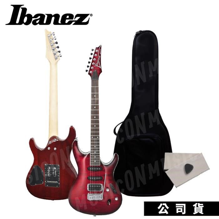 Ibanez SA360QM 電吉他小搖座單單雙虎紋楓木紅色附贈吉他袋Pick 琴布