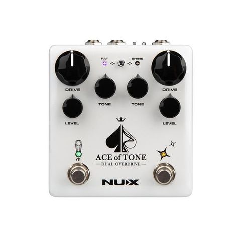 NUX Ace Of Tone Dual Overdrive 雙過載破音效果器