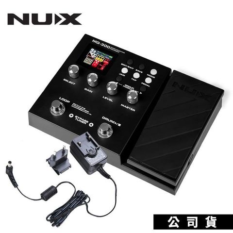 【南紡購物中心】NUX MG-300 綜合效果器 贈原廠變壓器
