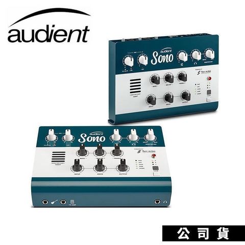 【南紡購物中心】吉他錄音介面 Audient Sono 10in/4out 音箱模擬 專業聲卡