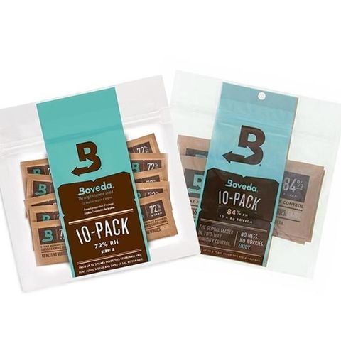 【南紡購物中心】 Boveda 濕度控制包 72% / 84%  竹片用 10包裝