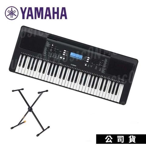 【南紡購物中心】電子琴 YAMAHA PSR-E373 山葉 初學入門 61鍵手提電子琴 優惠加購電子琴架