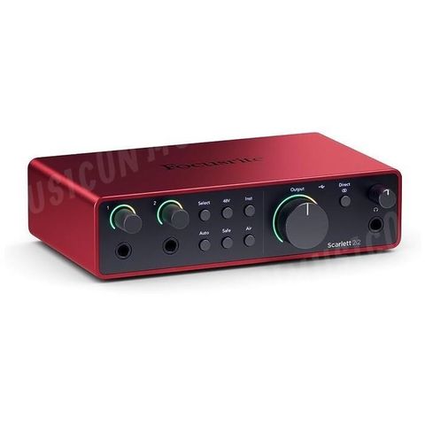 【南紡購物中心】 Focusrite Scarlett 2i2 4th USB-C 錄音介面 四代 二年保固