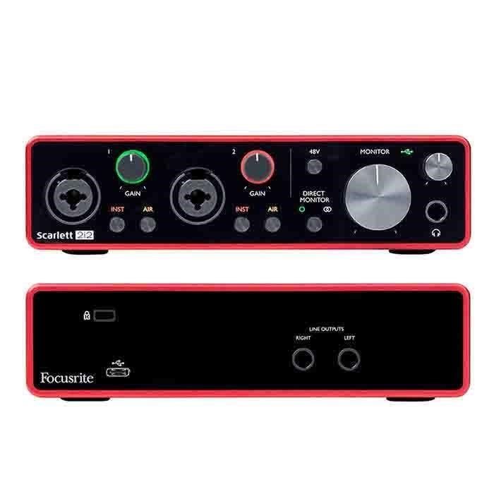 Focusrite Scarlett 2i2 3rd 三代錄音介面二年保固- PChome 24h購物