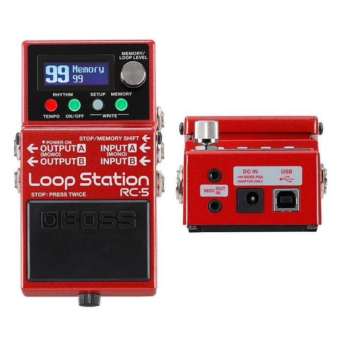 BOSS RC-5 Loop Station 效果器RC5 循環樂句錄音樂句循環效果器