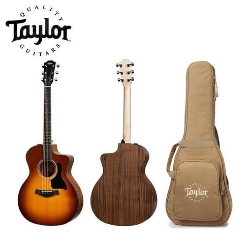 【南紡購物中心】 Taylor 民謠吉他 114ce SB 夕陽漸層 可插電 原廠貨