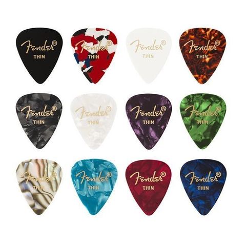 Fender 吉他彈片 綜合pick