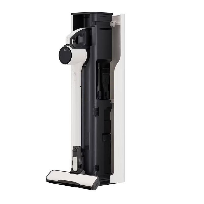 LG 樂金 A9X-STEAM All-in-One 蒸氣濕拖無線吸塵器 A9X系列 雪霧白