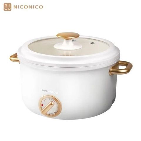 【南紡購物中心】NICONICO 奶油鍋系列 2.7L日式美型陶瓷料理鍋 NI-GP932
