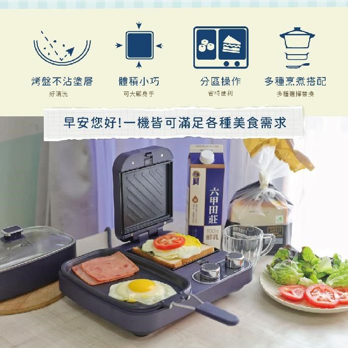  【南紡購物中心】 多功能巧廚料理機MX-0165BK 一機六用