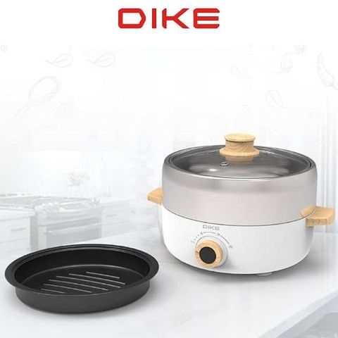 DIKE 【南紡購物中心】  分離式火烤兩用電煮鍋 / HKE120WT /