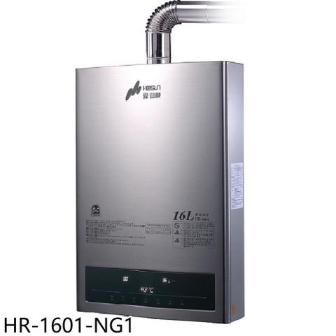 HOSUN 豪山 【HR-1601-NG1】16公升強制排氣FE式熱水器(全省安裝)(7-11商品卡500元)