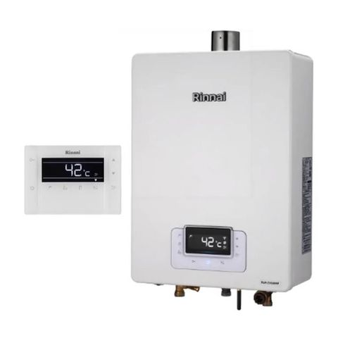 Rinnai 林內 RUA-C1630WF 屋內型16L強制排氣式無線遙控熱水器