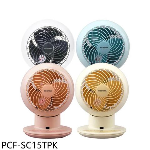 【南紡購物中心】 IRIS【PCF-SC15TPK】遙控空氣循環扇9坪粉色PCF-SC15T電風扇(7-11商品卡100元