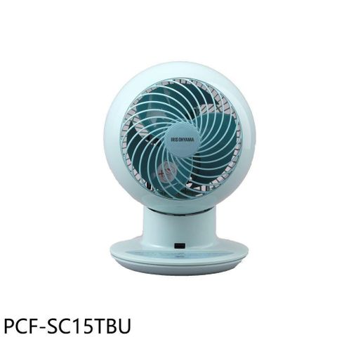 【南紡購物中心】 IRIS【PCF-SC15TBU】遙控空氣循環扇9坪藍色PCF-SC15T電風扇(7-11商品卡100元