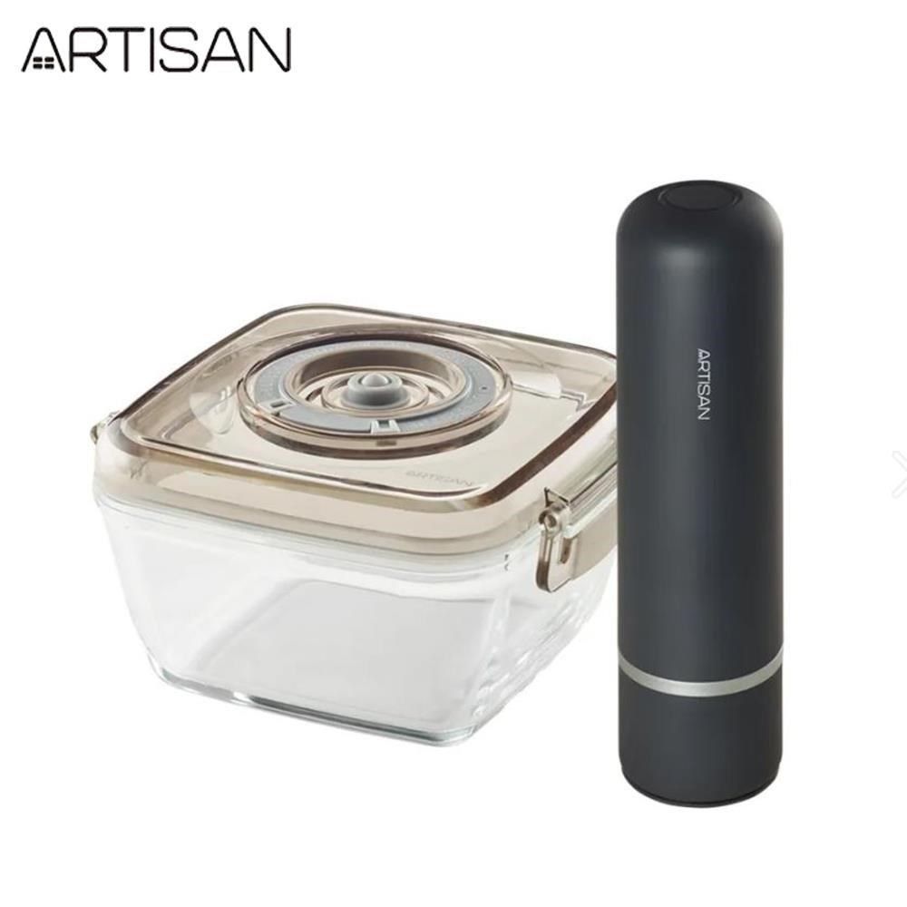 ARTISAN 【南紡購物中心】 可攜充電真空保鮮機 (含700ml保鮮盒1入)