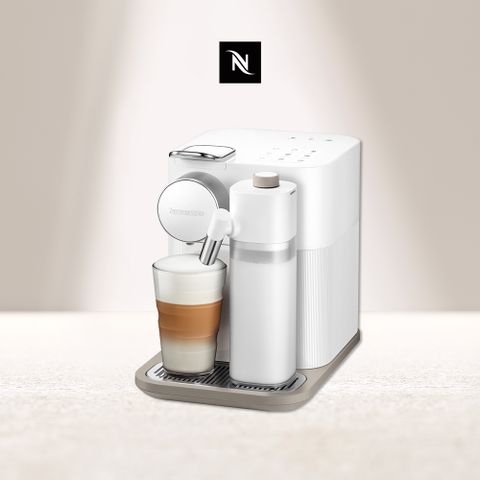 ▼9款咖啡特調▼Nespresso 膠囊咖啡機 Gran Lattissima 清新白