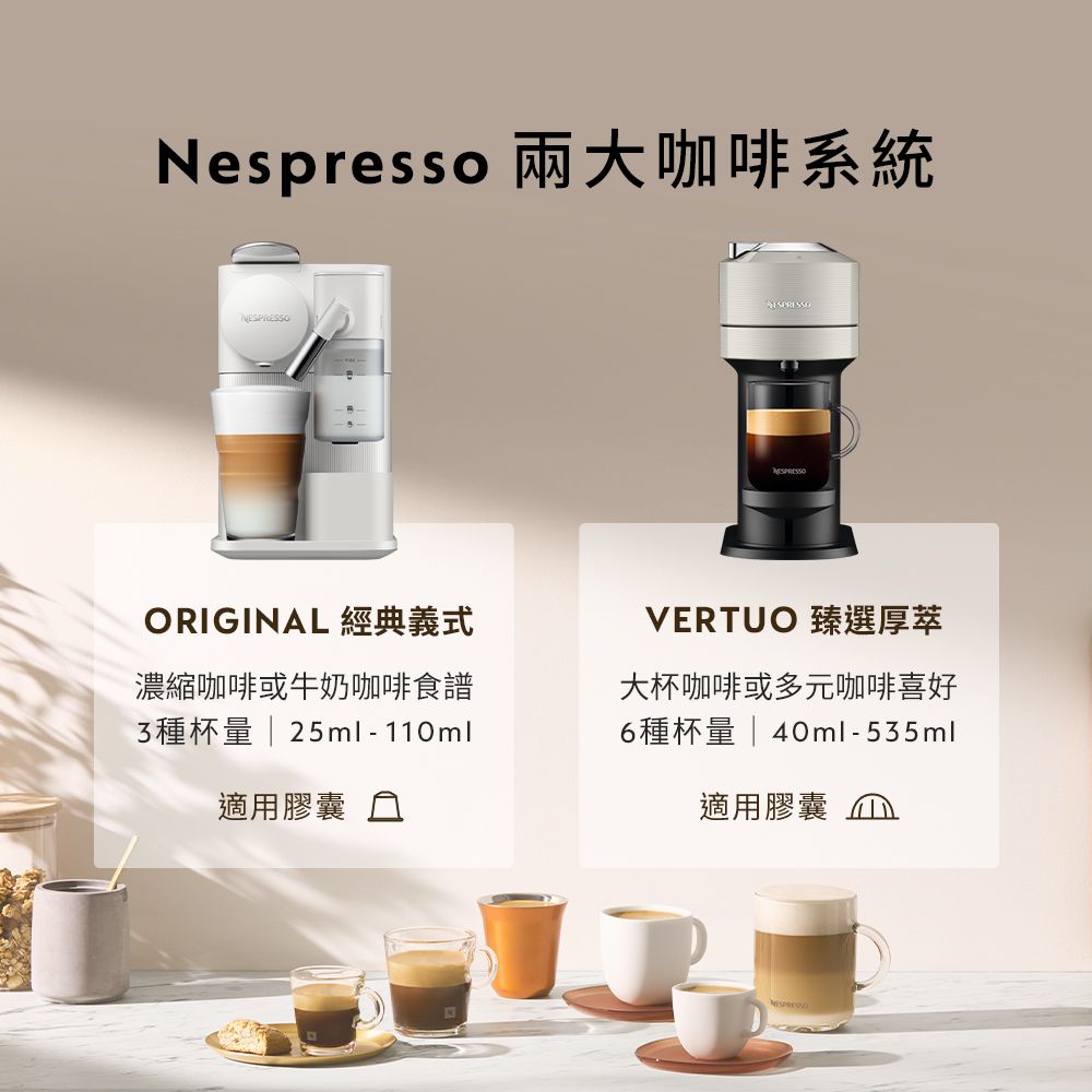 Nespresso  訂製咖啡時光50顆組 - 3 款可選(5條*10顆僅適用於膠囊咖啡機)