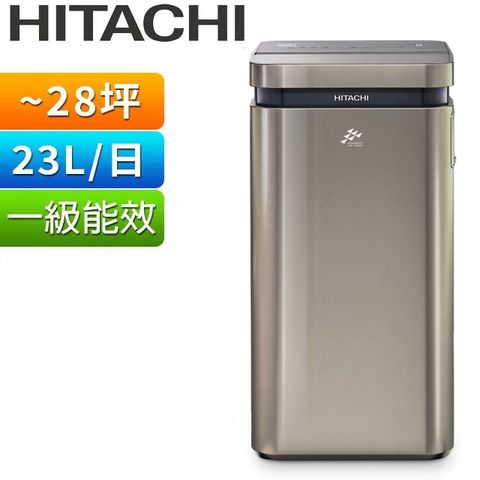 HITACHI日立 23公升AI超變頻清淨除濕機(極光鈦) RD-460VC