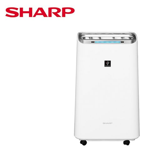 SHARP 夏普 10.5公升自動除菌離子空氣清淨除濕機 DW-L10FT-W