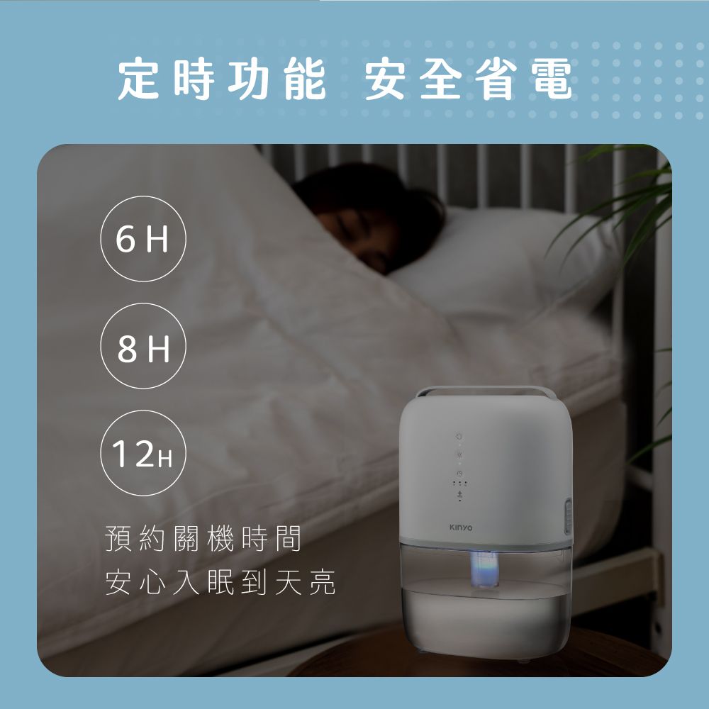 KINYO 輕巧大容量美型除濕機 DHM-3450