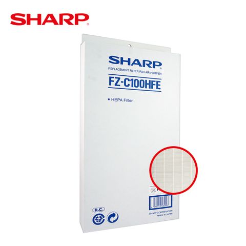 SHARP 夏普 HEPA集塵過濾網 FZ-C100HFE(適用KC-850T)