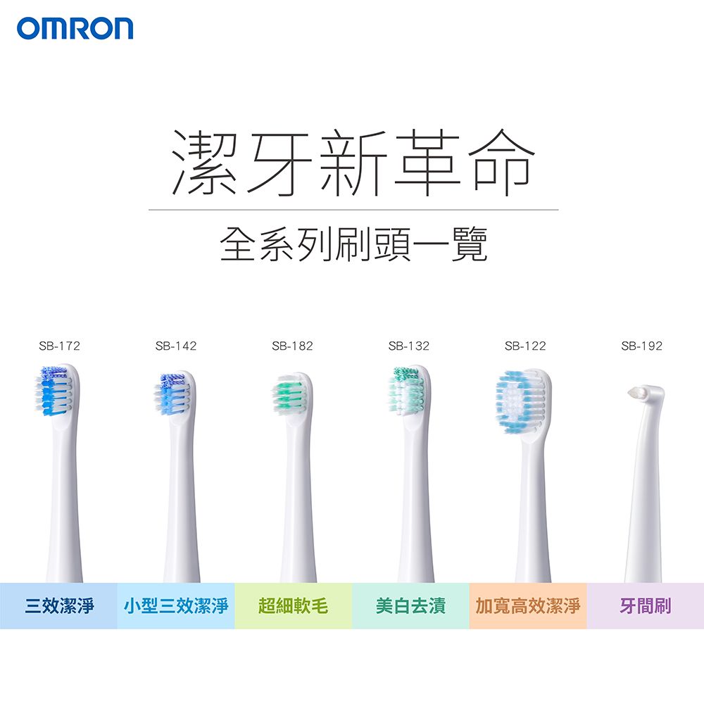 OMRON 歐姆龍 SB-132美白去漬刷頭