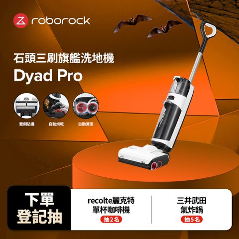 Roborock 石頭科技 無線三刷乾溼洗地機 DYAD PRO