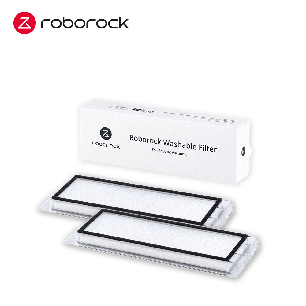 Roborock 石頭科技 石頭掃地機器人Qrevo濾網(2入)