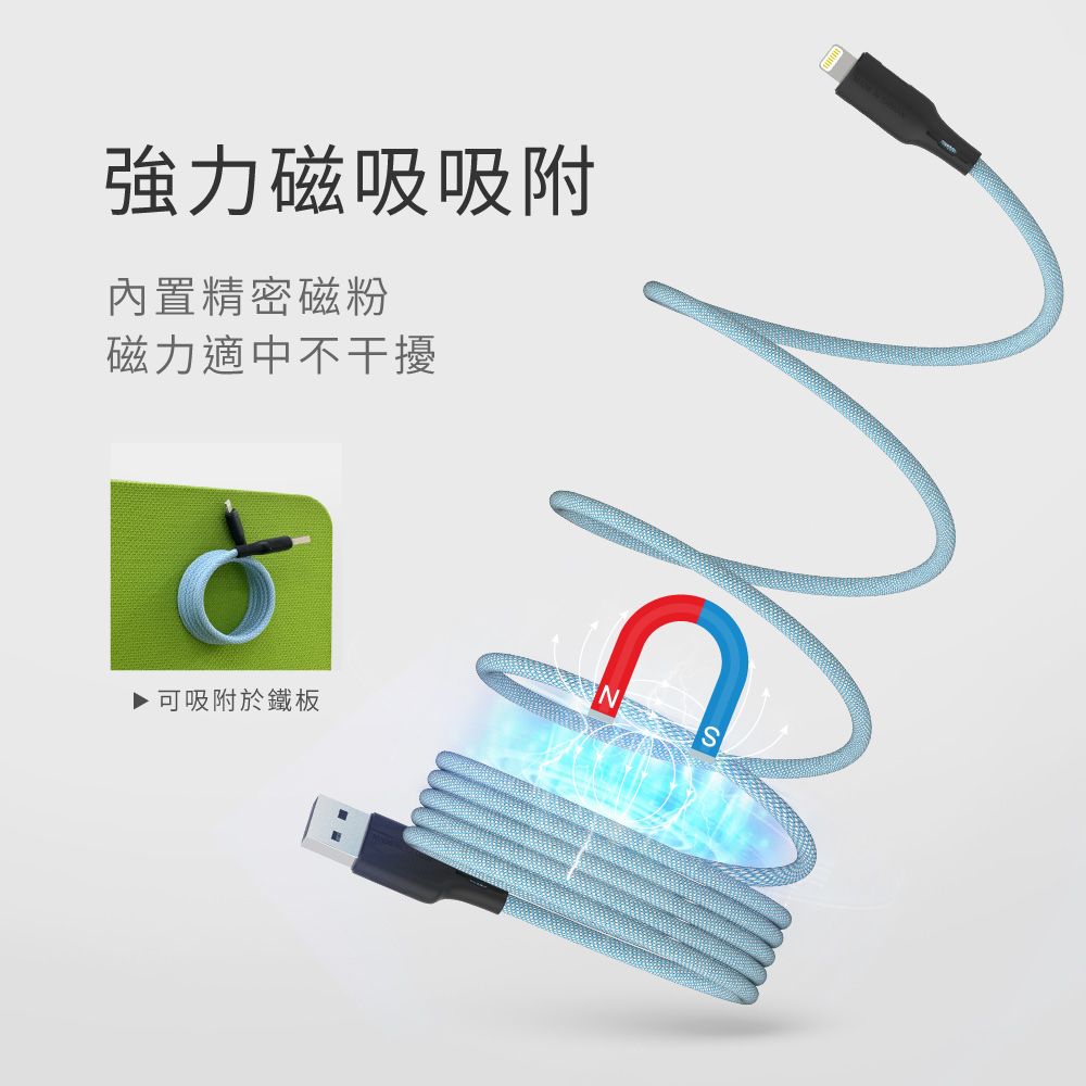 KINYO 溫度斷電充電傳輸線 USB-A915