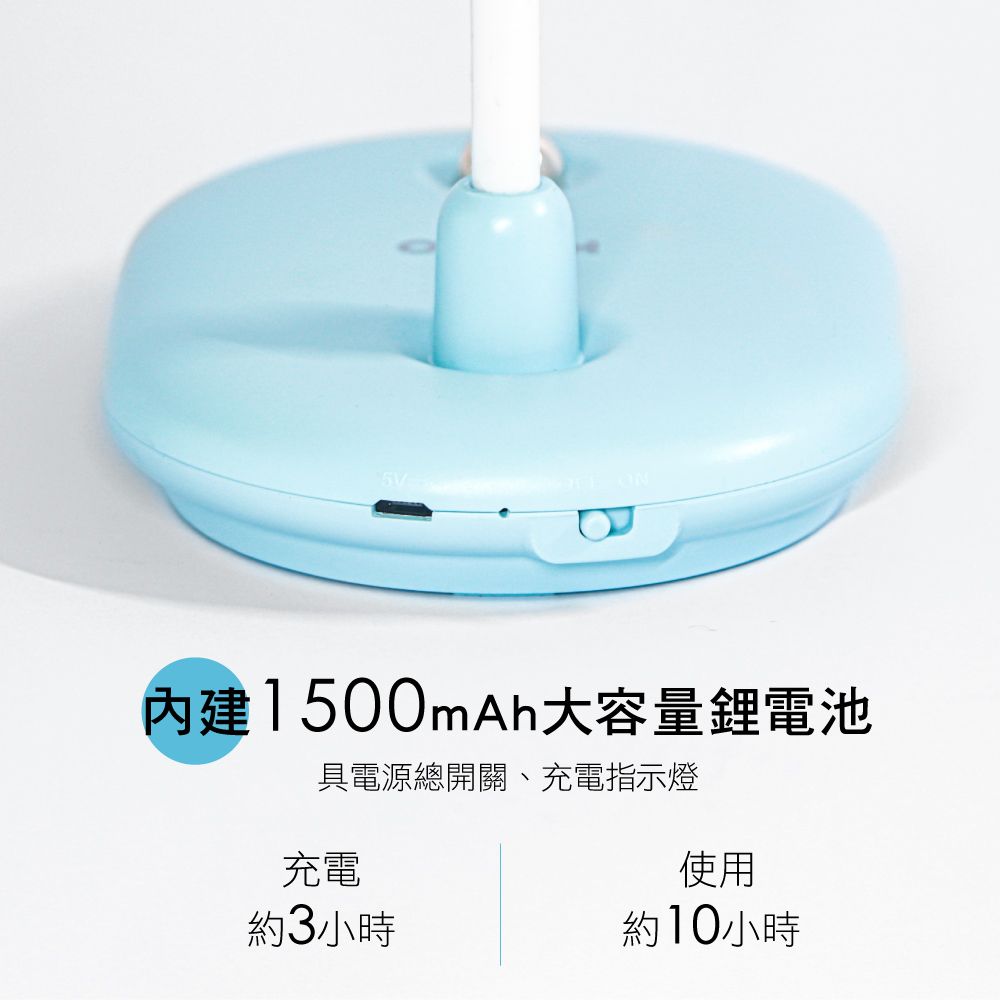 KINYO 無線復古觸控LED檯燈-福利品 PLED-413