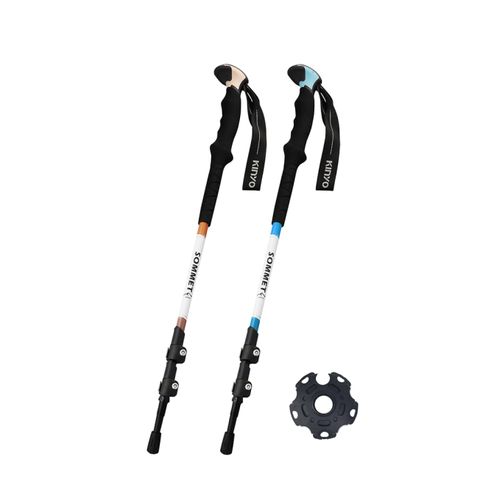 【KINYO】航太鋁合金伸縮式登山杖 TP-7010