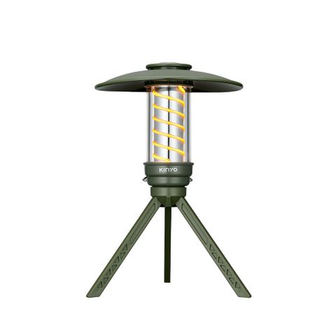 【KINYO】小燈塔百變螺旋露營燈 CP-079