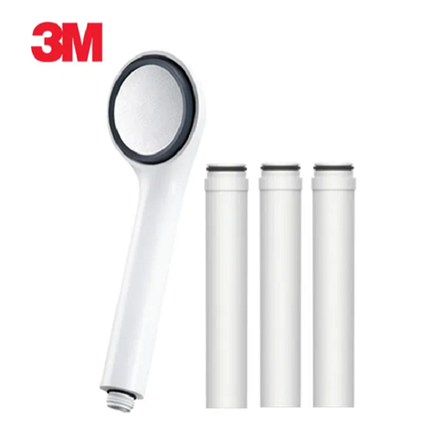 3M ShowerCare除氯蓮蓬頭 (一機三心組)