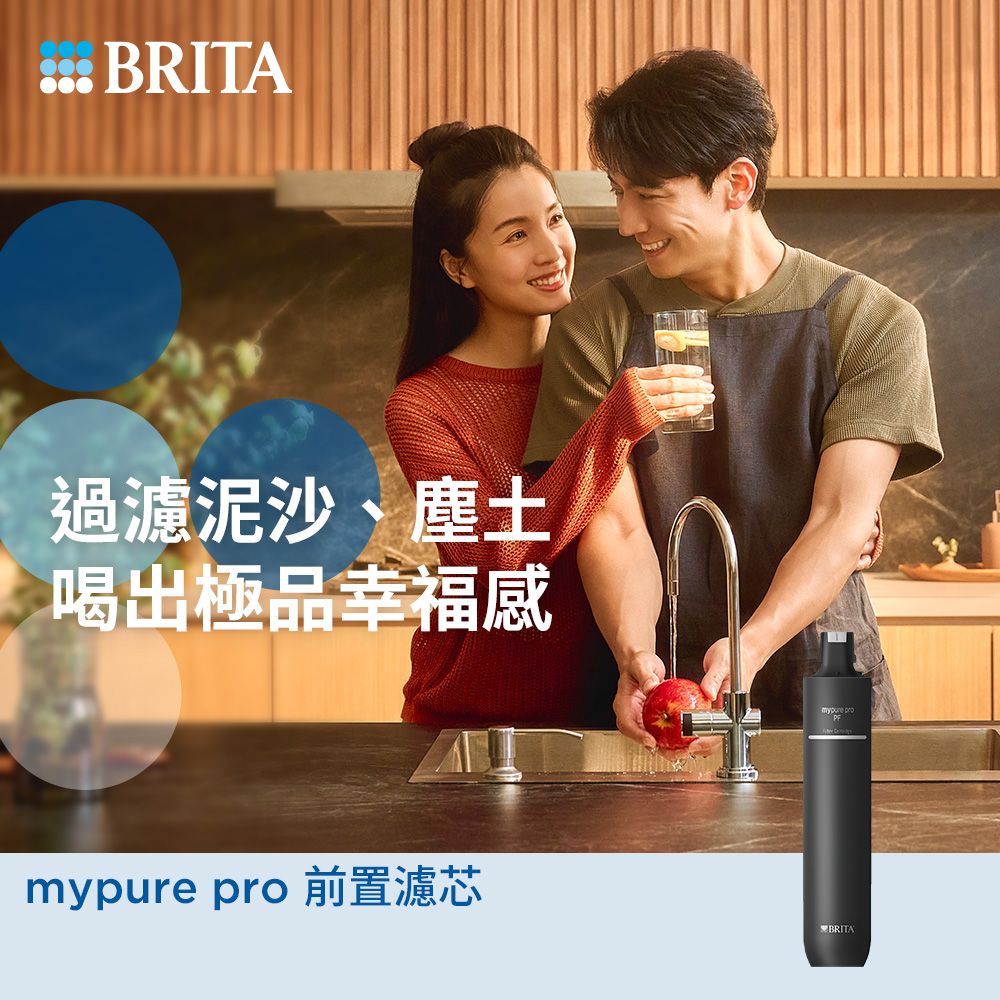 BRITA 官方直營 mypure pro PF 前置濾芯(阻擋泥沙塵土)