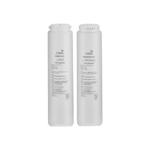 【美國OASIS】全櫥雙出RO 1000GPD專用第一年份濾芯組
