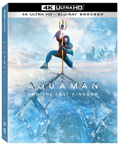 Aquaman And The Lost Kingdom UHD+BD 2 Disc  Steelbook