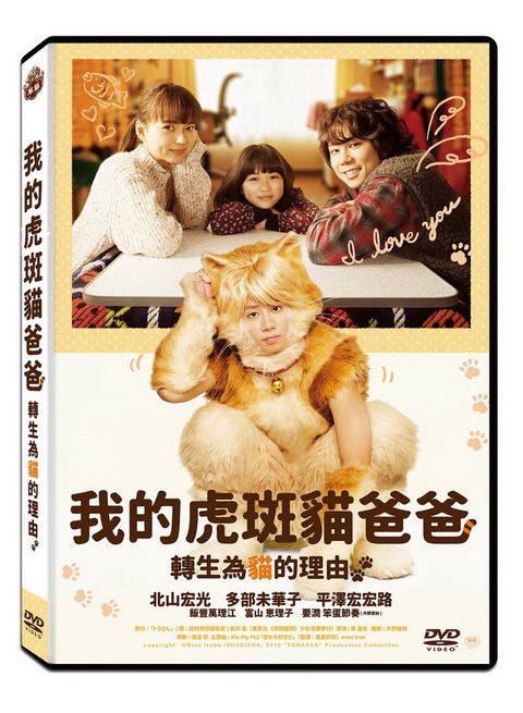 華藝娛樂 我的虎斑貓爸爸  DVD