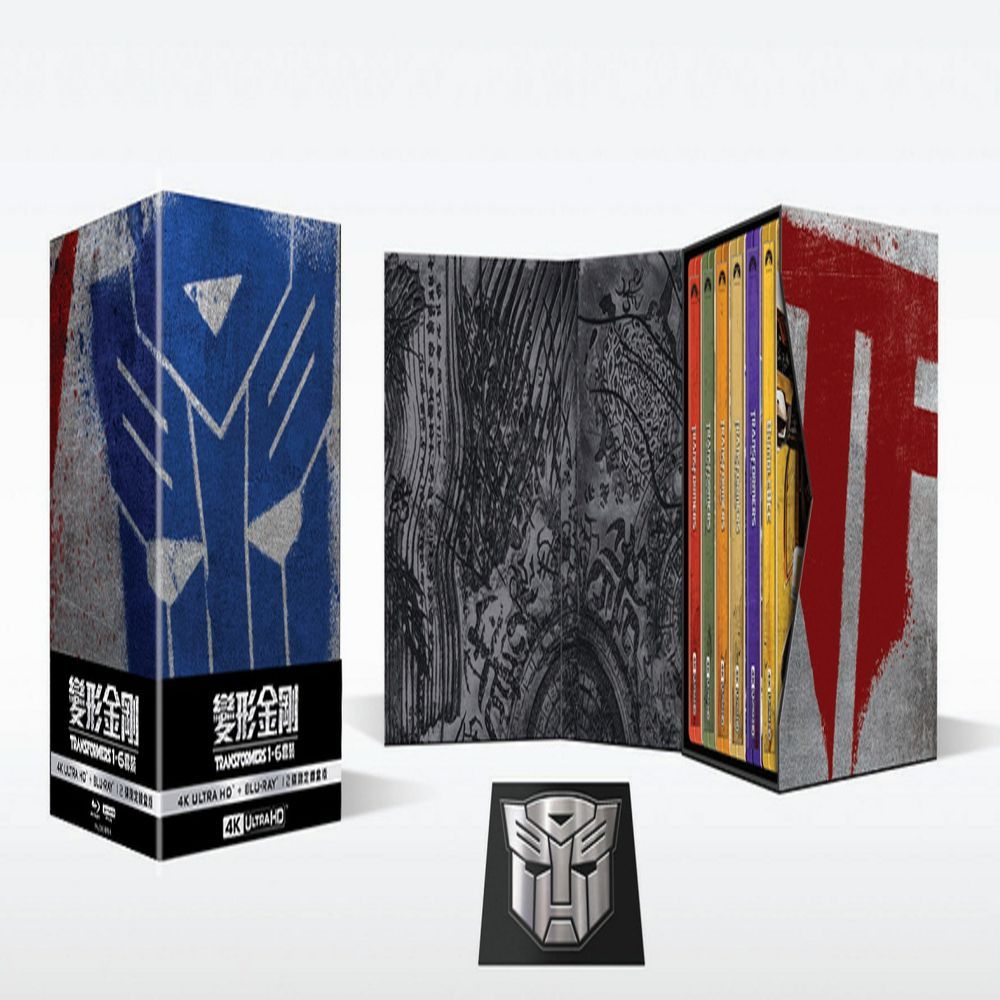  Transformers 6-Film Steelbook Collection 12 Disc